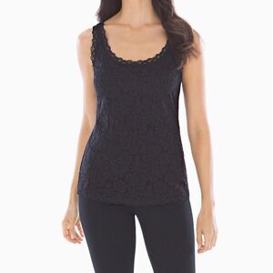 Soma‎ Tank Top Womens XS NWT All Over Stretch Lace Tank